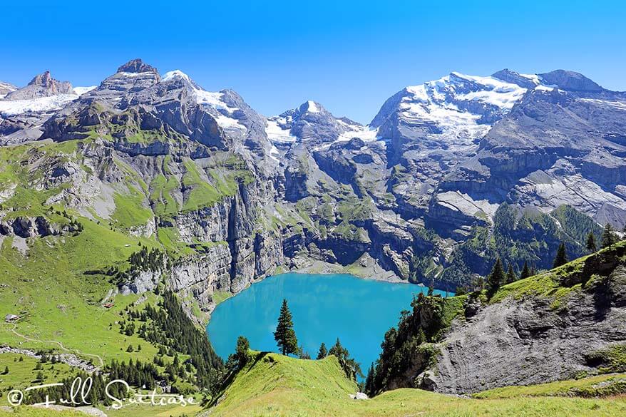 Stunning Oeschinensee panorama