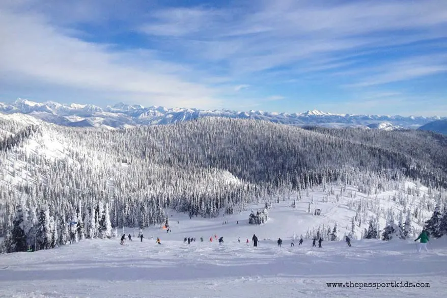 Whitefish ski resort Montana