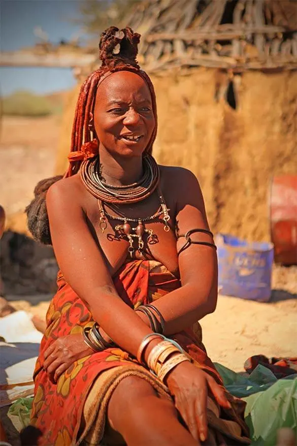 Himba woman in Namibia