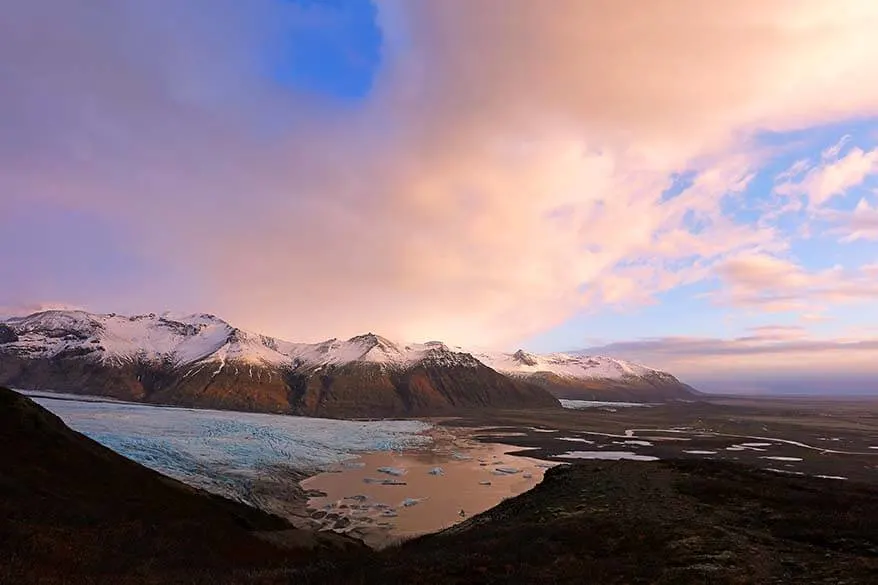 Skaftafell National Park in Iceland