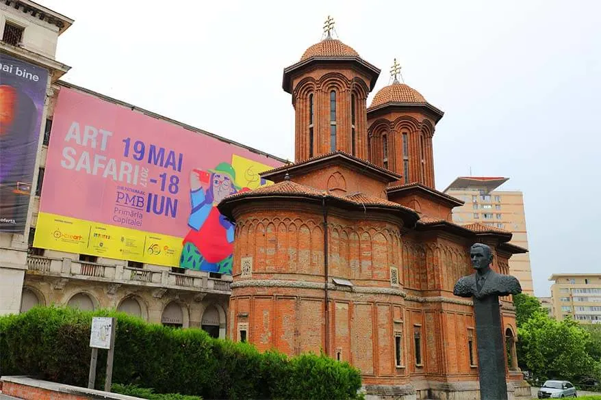 Kretzulescu Church in Bucharest Romania