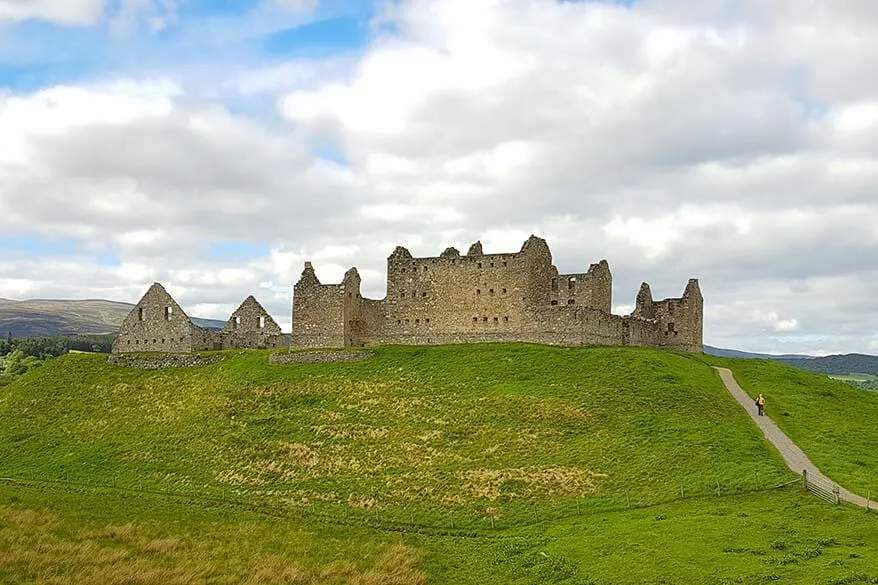 Ruthven barracks in Scotland