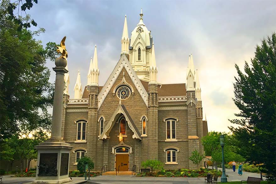 Temple Square in Salt Lake City