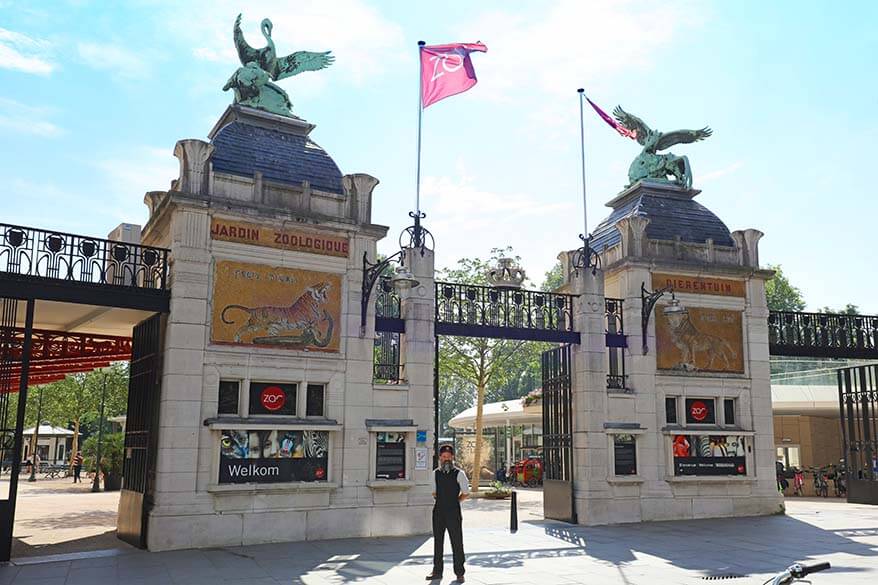 Antwerp zoo is the oldest animal park in Belgium