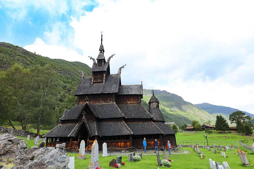 Borgund Stave Church in Norway