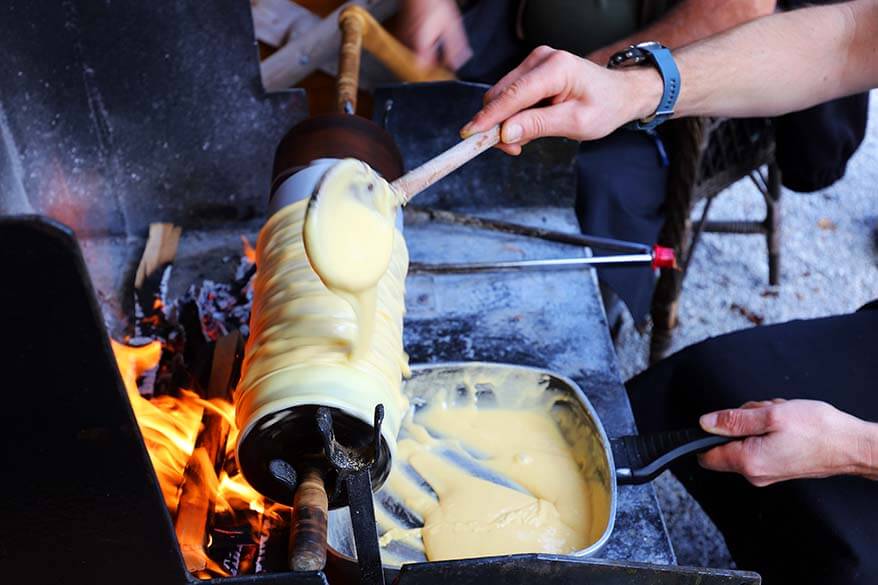 Prugeltorte cake baking demonstration in Austria