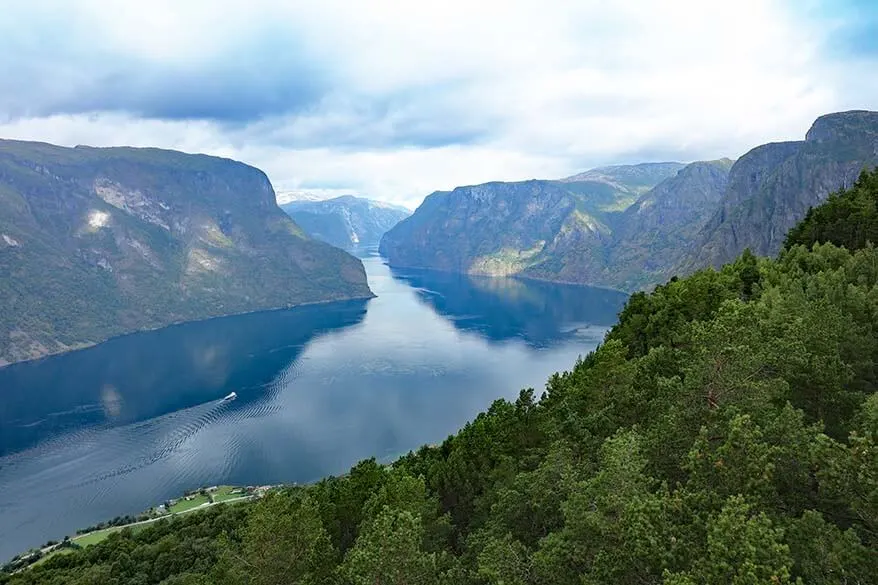 Stegastein viewpoint near Flam Norway