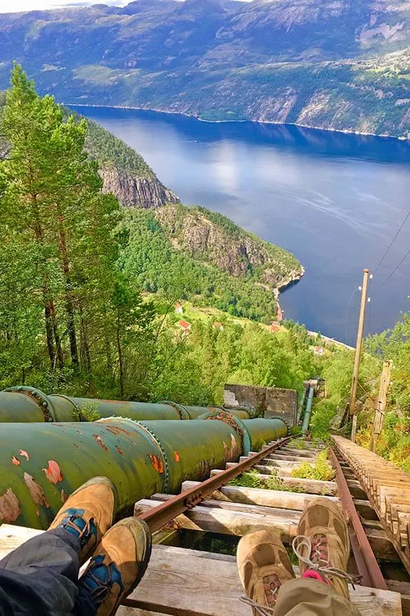 Florli 4444 - longest wooden staircase in the world