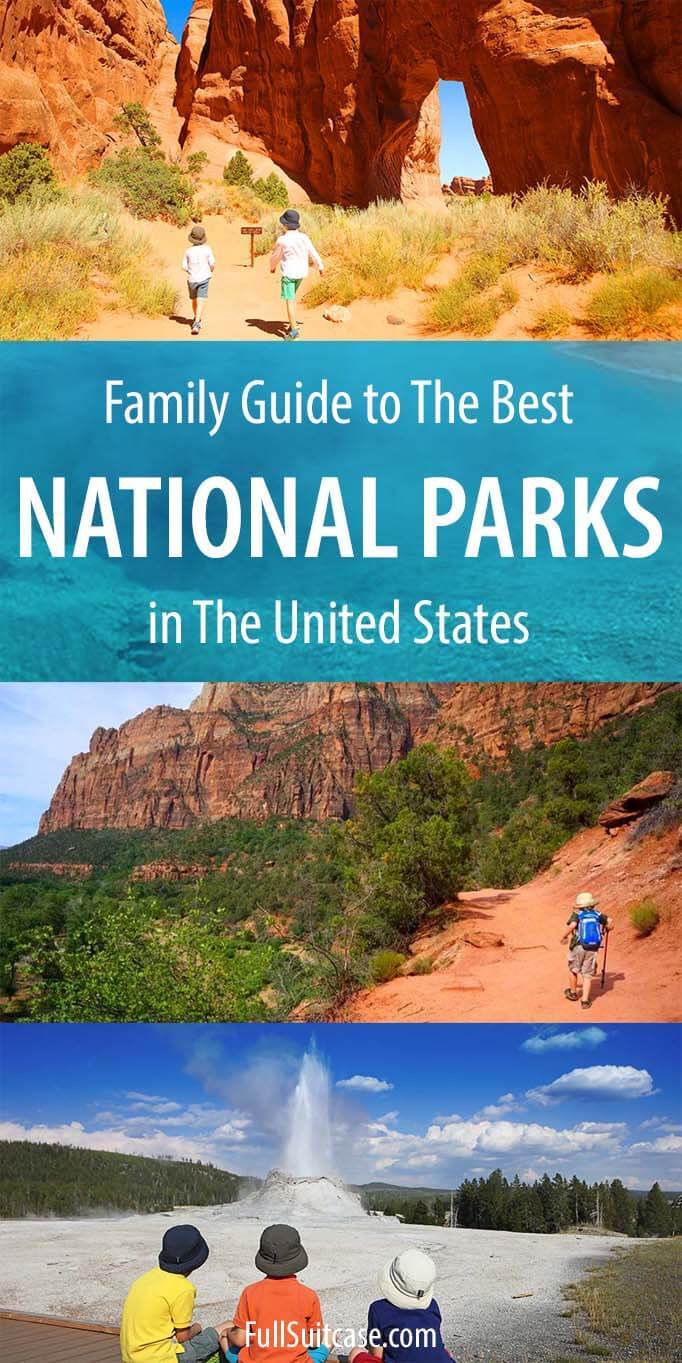 Best National Parks to visit for families with kids in the United States of America