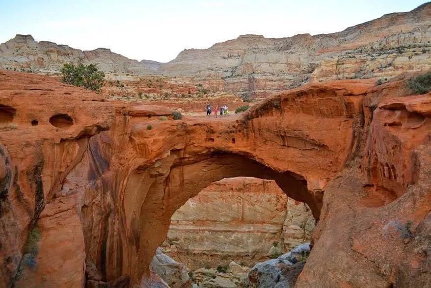 Capitol Reef National Park in Utah is perfect for a family vacation