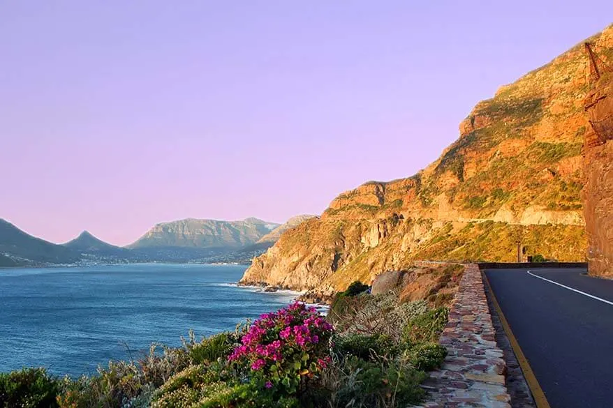 Chapman's Peak Drive in South Africa