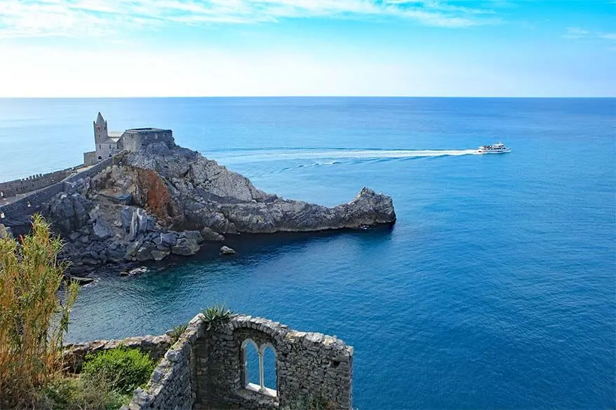 Church of Saint Pieter in Portovenere Italy