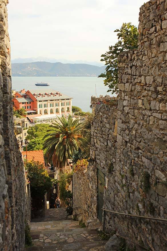 Medieval town of Portovenere in Italy