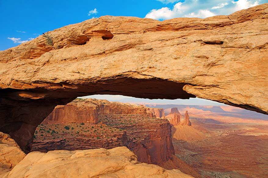 Mesa Arch in Canyonlands National Park Utah