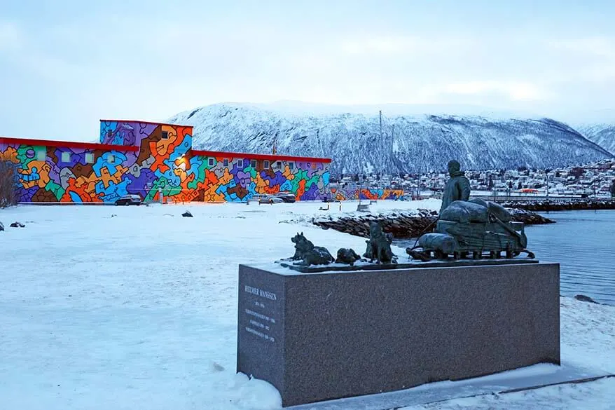 Helmer Hanssen statue in Tromso