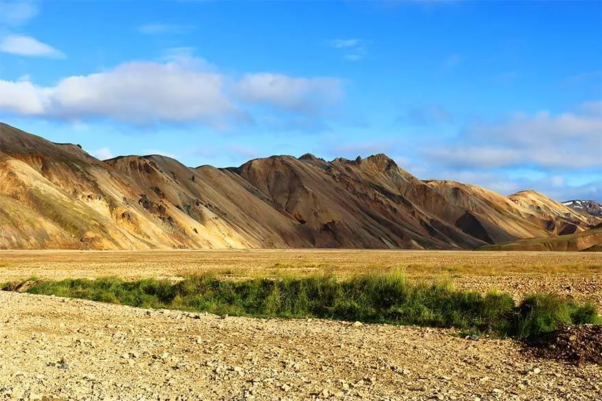 Landmannalaugar in Icelandic Highlands