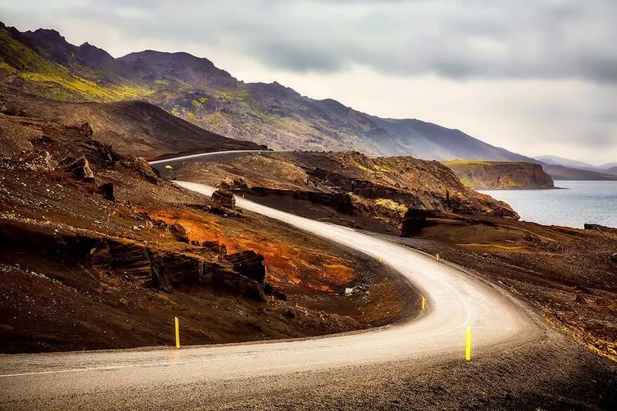 Driving in Iceland in September - road conditions are generally very good