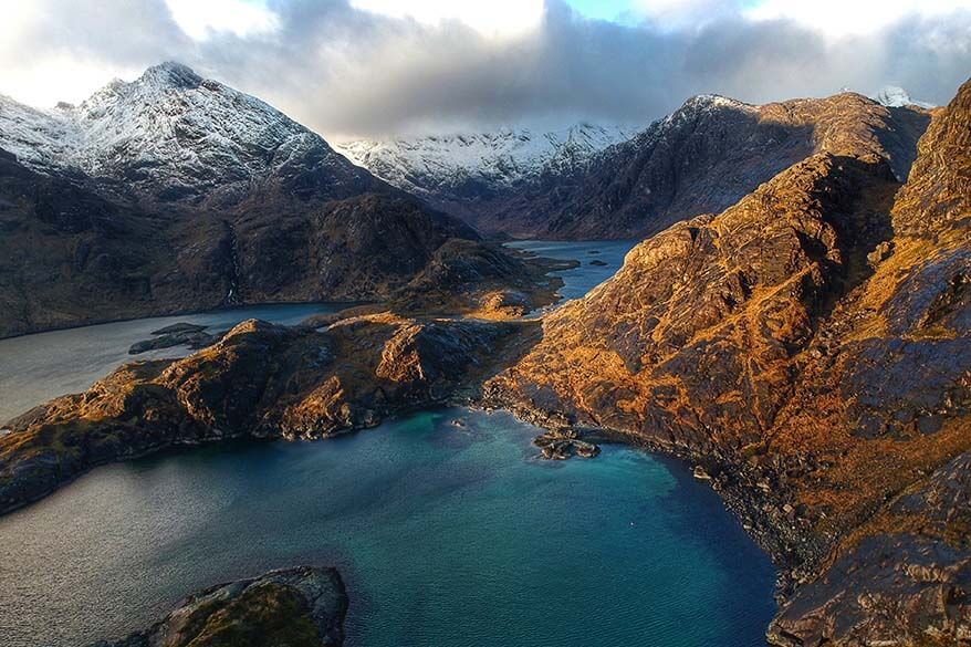 Loch Coruisk on the Isle of Skye in Scotland, UK