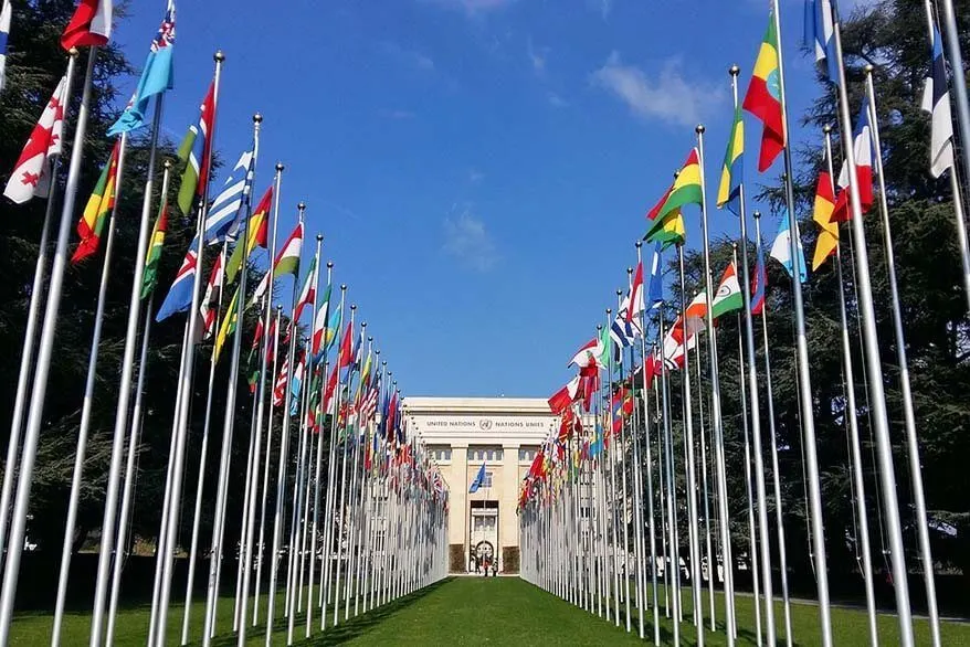 Palace of Nations, the United Nations Office in Geneva