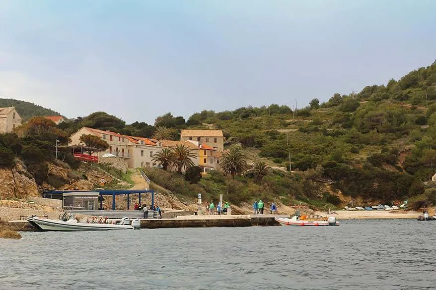 Bisevo island in Croatia where Blue Cave is located