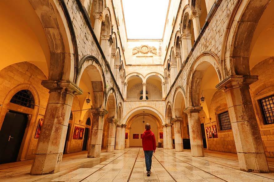 Sponza Palace in Dubrovnik