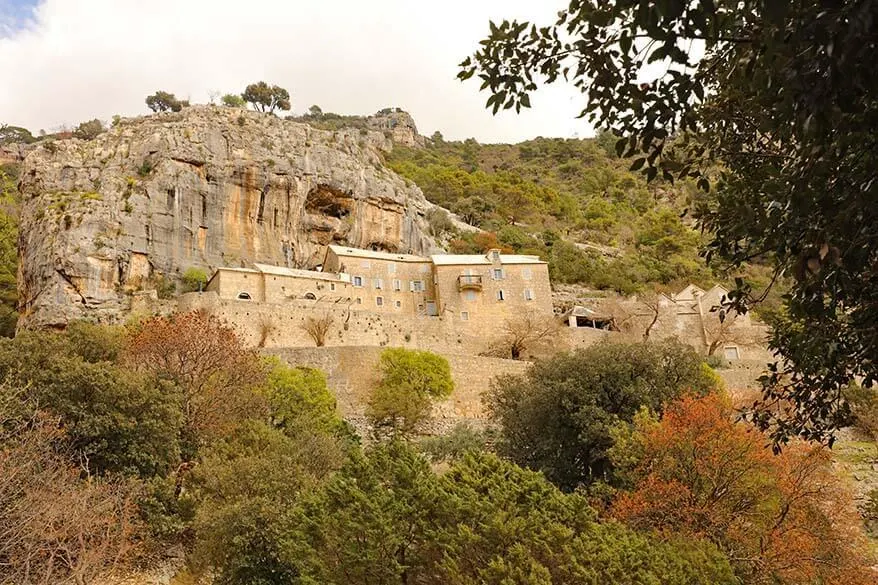 Pustinja Blaca monastery - one of the best things to do in Brac