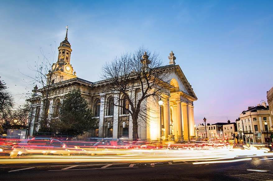 St Alfege church in Greenwich London