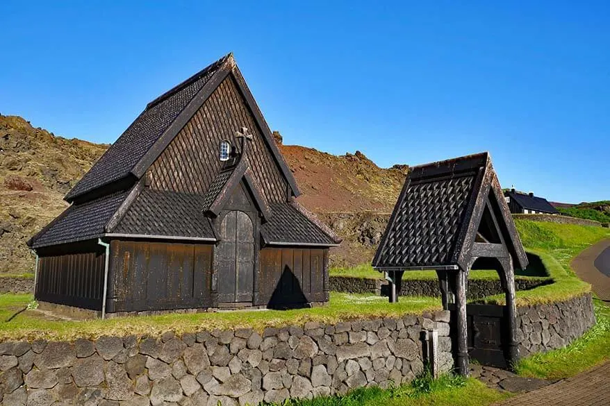 Stafkirkjan in Vestmannaeyjabaer - Westman Islands