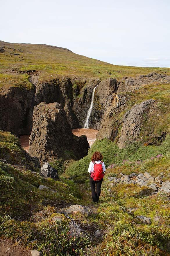 Hiking on Disko Island in Greenland