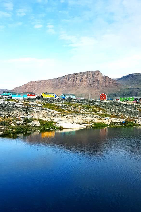 Qeqertarsuaq on Disko Island in Greenland