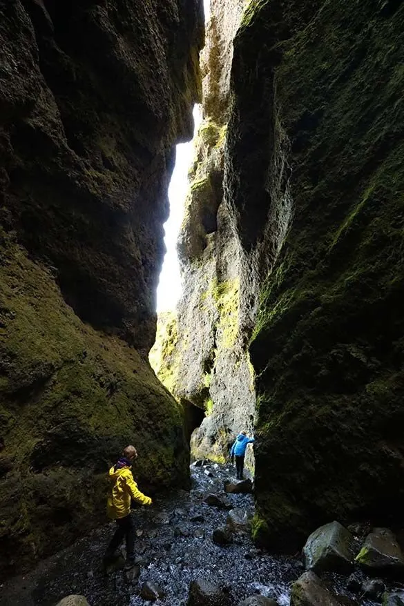 Raudfeldsgja Gorge is one of the best things to do in Snaefellsnes Peninsula