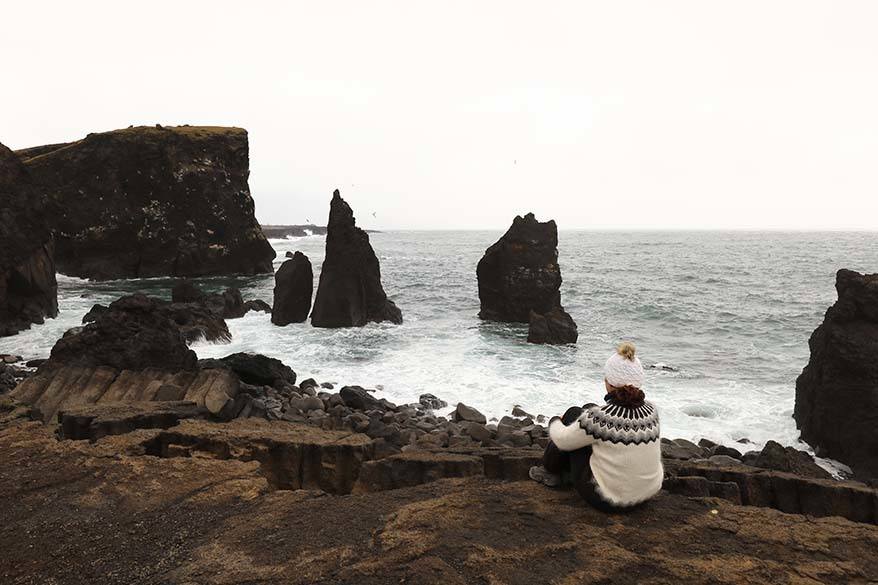 Best time to travel to Iceland - Reykjanes coast in August