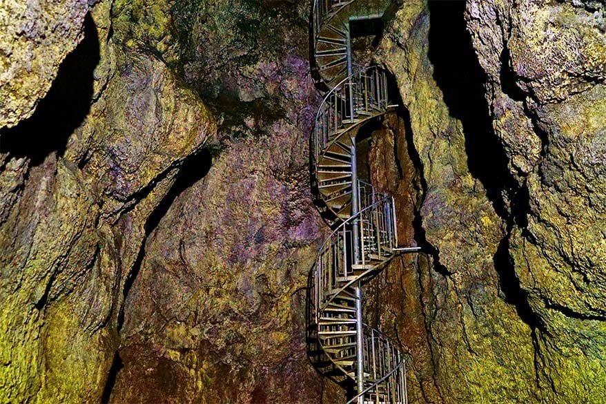 Vatnshellir Lava Cave in Iceland