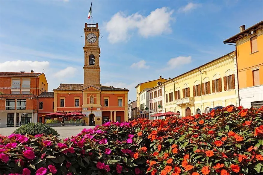 Forlimpopoli in Emilia Romagna region in Italy