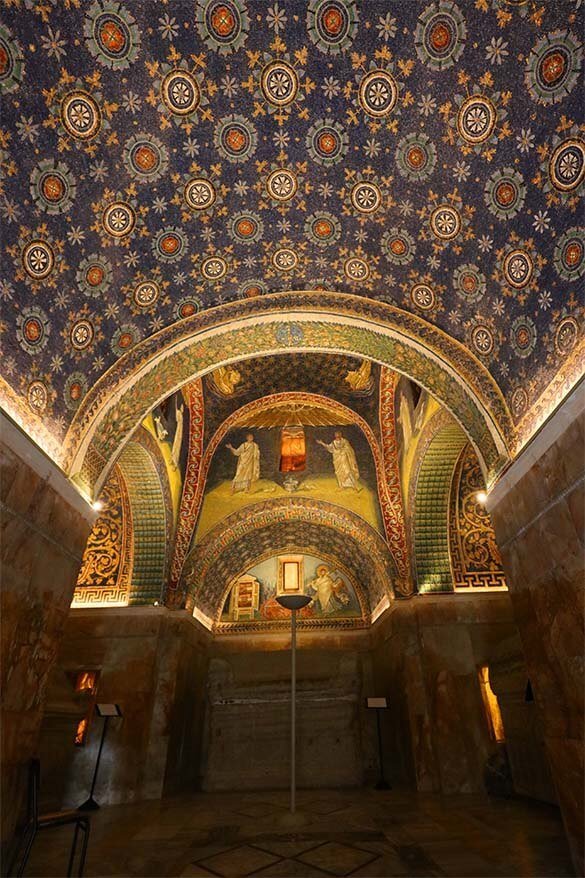 Mausoleo di Galla Placidia in Ravenna Italy