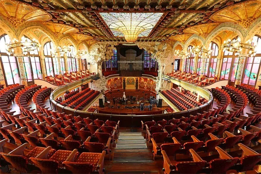 Palau de la Musica Catalana - a hidden gem of Barcelona