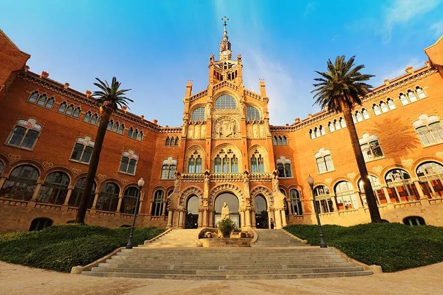 Sant Pau Art Nouveau Site in Barcelona - Recinte Modernista de Sant Pau