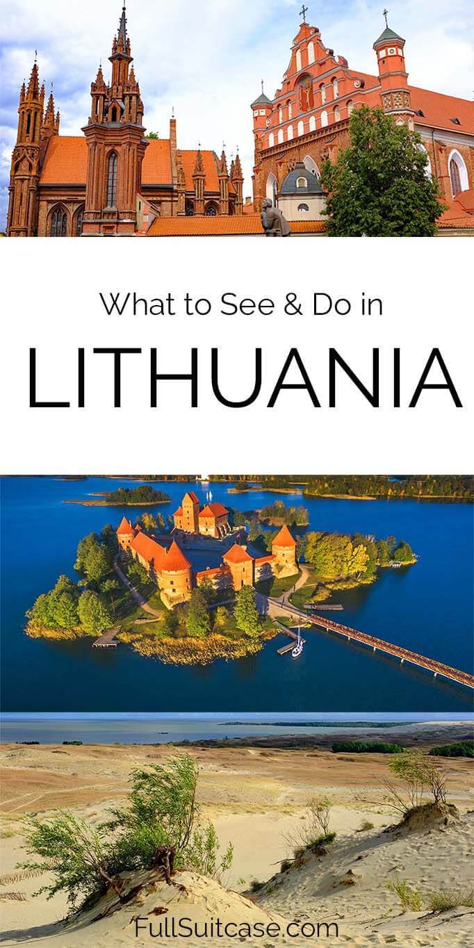 Where to go in Lithuania - best places to visit and things to do