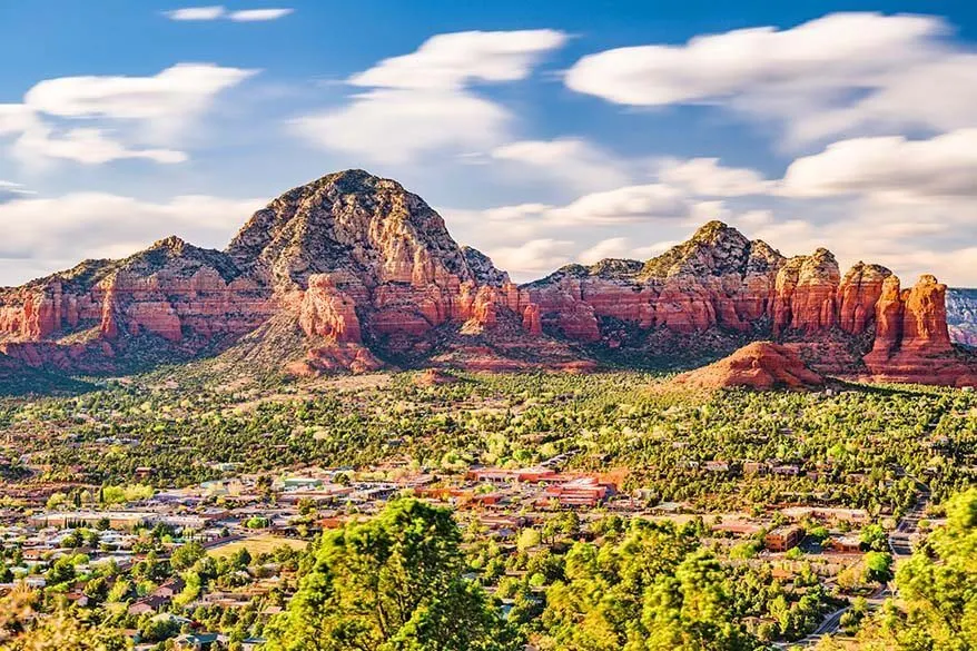 Airport Mesa lookout in Sedona Arizona