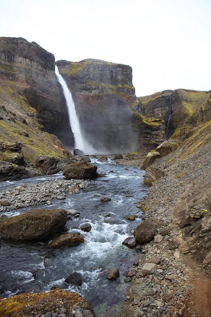 Haifoss hike