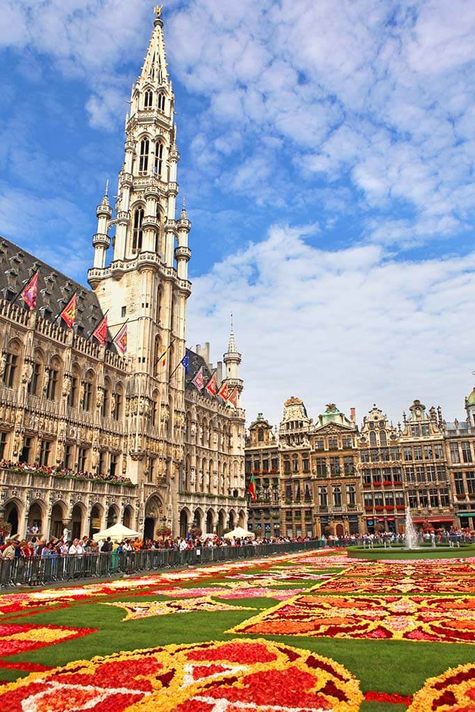 How to visit Brussels Flower Carpet