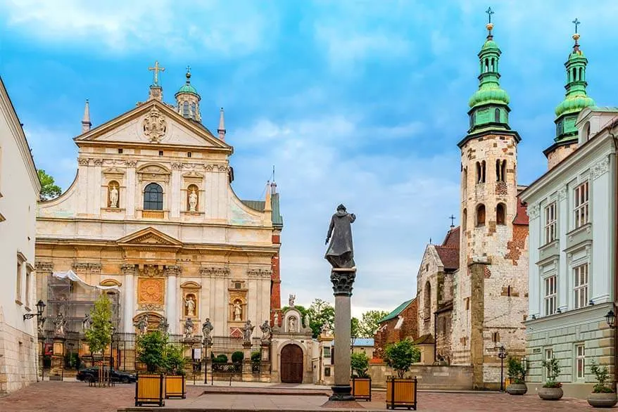 Krakow Old Town - Church of SS Peter & Paul and St Andrew's Church