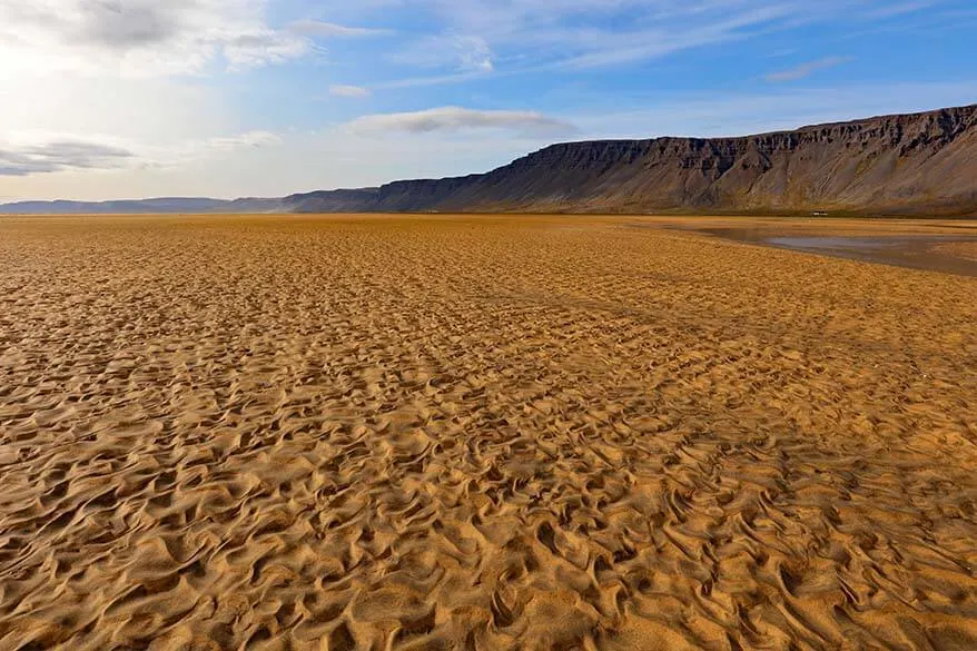 Raudasandur Beach - Westfjords, Iceland