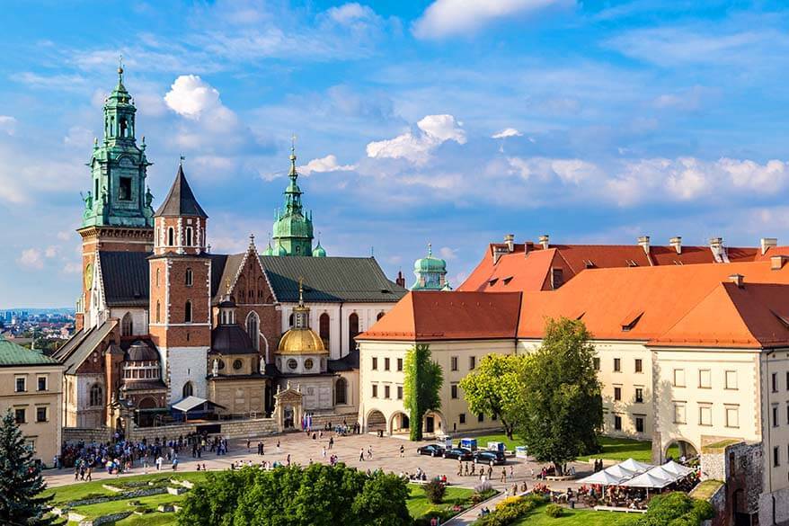 Wawel Royal Castle in Krakow