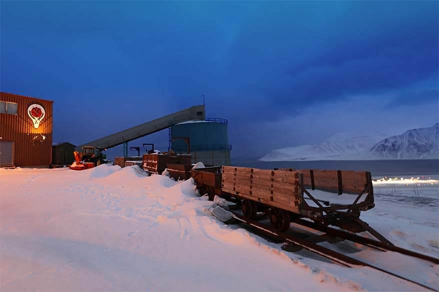 Gruve 3 Coal Mine in Svalbard