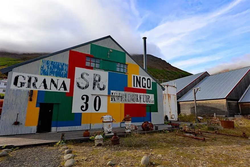 Herring Era Museum in Siglufjordur, North Iceland