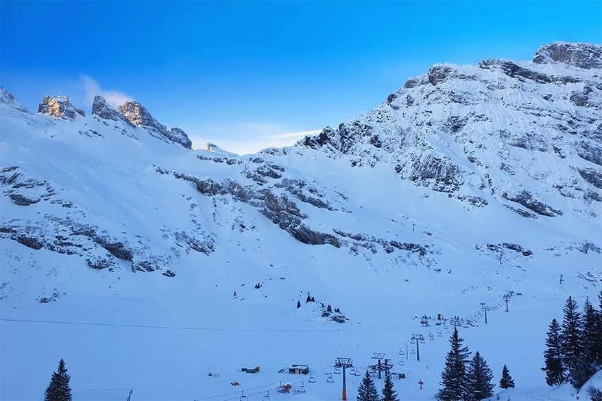 Engelberg ski area