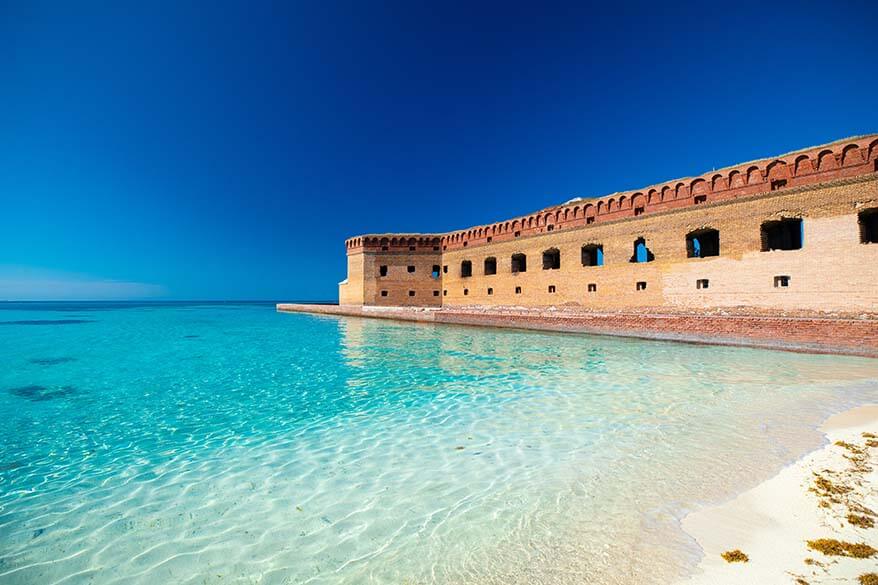 Fort Jefferson in Dry Tortugas National Park