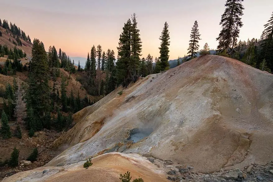 Lassen Volcanic National Park in October