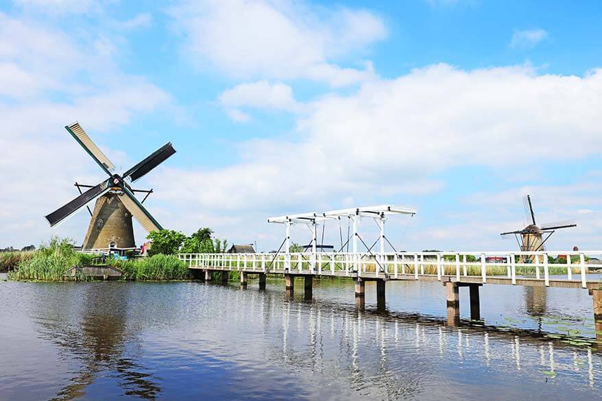 Nederwaard windmill Kinderdijk